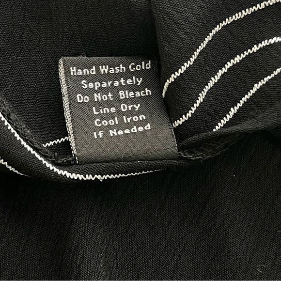 JACKET black LAYERING PIECE floral DRESSY embellished stitching BLACK one size - Picture 7 of 7